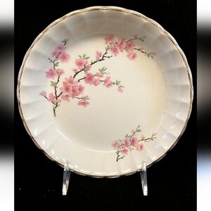 Vintage WS George Bolero Peach Blossom 10" Plates Year 1904-1954 Fine China